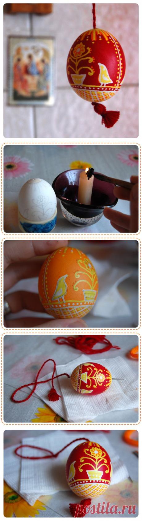 Писанка. Мастер-Класс от Анны..