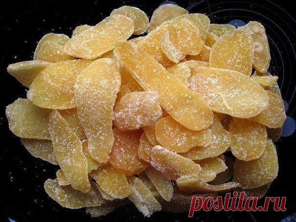 Имбирные цукаты