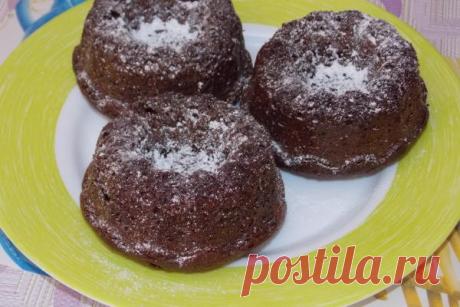 Шоколадно-ореховые кексы на сгущенке | CityWomanCafe.com
