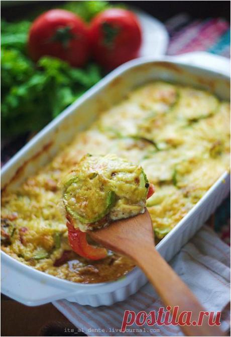 Гратaн из кабачков .