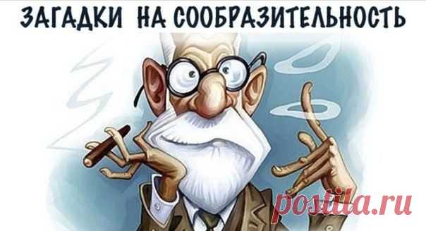 ЗАГАДКИ НА СООБРАЗИТЕЛЬНОСТЬ | Это интересно!
