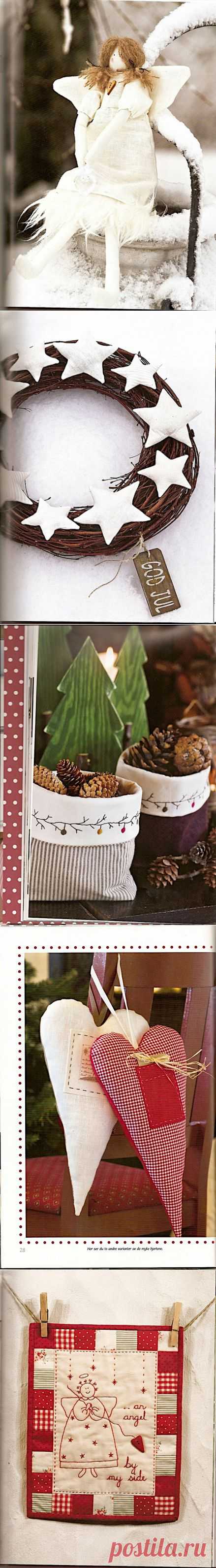 Новогодние Тильда – идеи..