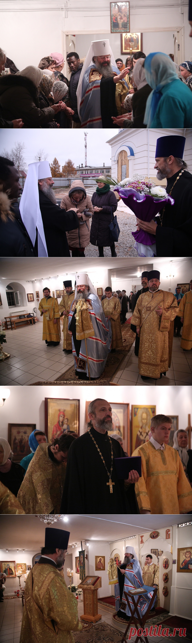 Митрополит Кирилл совершил Божественную литургию в храме во имя святой равноапостольной Нины, просветительницы Грузии