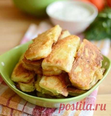 Кабачки в кляре с чесночком | Вкусняшка