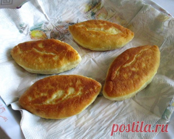 Пирожки на ряженке с куриной печёнкой и луком | CityWomanCafe.com