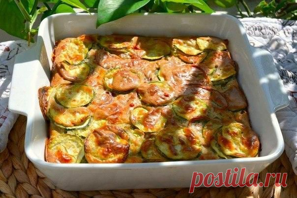 Простая запеканка из цуккини » В сети – себя просвети!