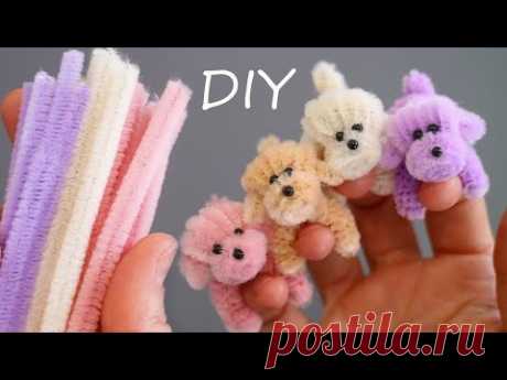 😍 Pretty BABIES 😍 MINI dogs 😍 Pipe cleaner toys DIY