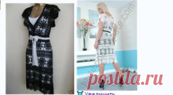 Черное и белое. Шикарное платье от Karen Millen