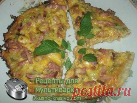 Вкусная пицца в мультиварке на рассоле » Рецепты для мультиварки