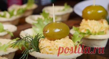Закуска с сыром и чесноком на праздники от цыганки Галины
