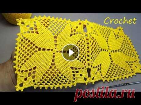 КРАСИВО и ОЧЕНЬ ПРОСТО!!!  Ажурный КВАДРАТНЫЙ МОТИВ вязание крючком   Crochet square motifs tutorial @Уроки ВЯЗАНИЯ Литке Татьяны @CROCHET step by step СОЕДИНЕНИЕ МОТИВОВ в видео на 52:05 минуте Ажурные мотивы для скатерти: https://www.youtube.com/wat...