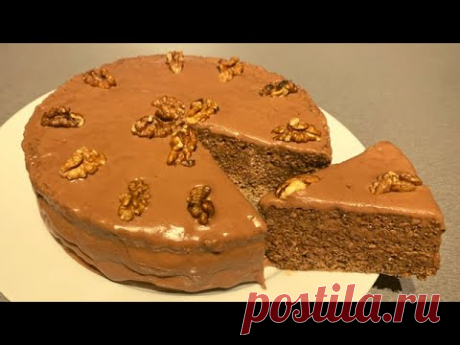 Ореховый торт | Торт с орехами и сгущёнкой | Самый вкусный торт