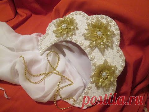 Корона снегурочки своими руками. / Новый год / новогодние подарки,поделки и костюмы