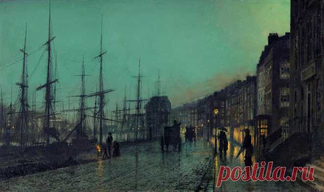 «Художник John Atkinson Grimshaw (1836 – 1893). Мастер лунного света»