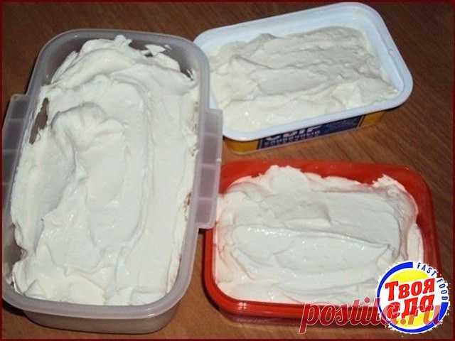 Домашний сыр маскарпоне