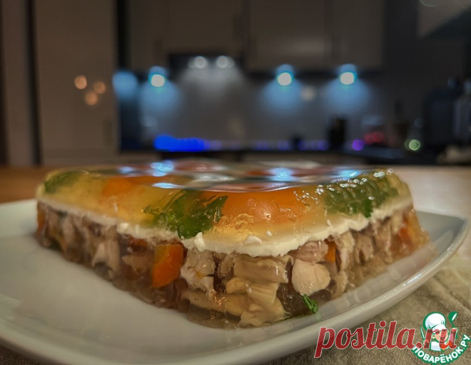 Куриное заливное 