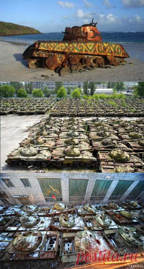 Мир тяжелой техники - как умирают танки | Энциклопедия оружия