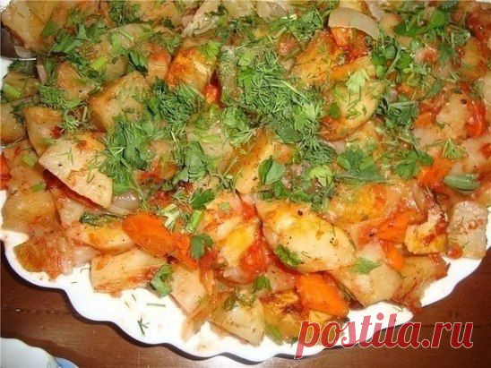 Наивкуснейшая картошка в духовке! Фирменный рецепт