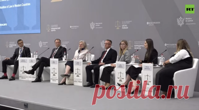 RT и Ruptly проводят сессию «Отмена права в западных странах» на ПМЮФ-2024. Телеканал RT и видеоагентство Ruptly в рамках Петербургского международного юридического форума проводят собственную сессию «Отмена права в западных странах». В дискуссии примут участие экс-министр иностранных дел Австрии Карин Кнайсль, диссидент и бывший польский судья Томаш Шмидт, зампред Госдумы, заслуженный юрист РФ Ирина Яровая, депутат парламента Молдавии Денис Уланов и другие спикеры. RT ведёт прямую трансляцию.…