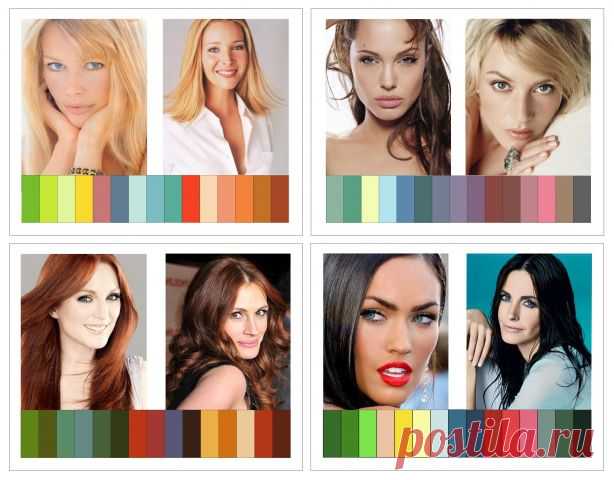 цветотипы внешности зима - Поиск в Google