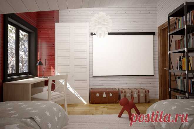 Как преобразить типовой коттедж: проект с изразцовой печью - InMyRoom.ru