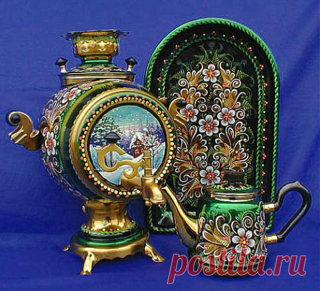 Самовары - загляденье.