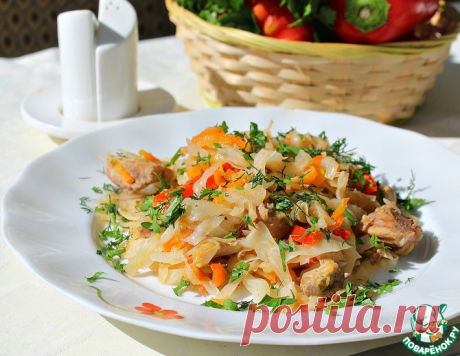 Капуста, запеченная в рукаве – кулинарный рецепт