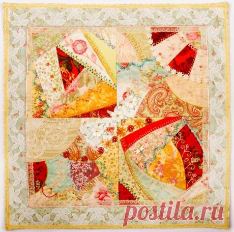 Crazy Quilts: The Basics &amp; Beyond, on Craftsy!