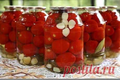 Маринуем помидоры без уксуса
