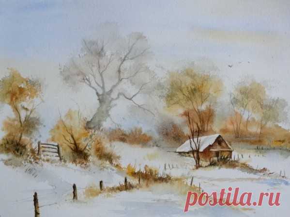 Paysages à l'aquarelle - L'Atelier d'Abby