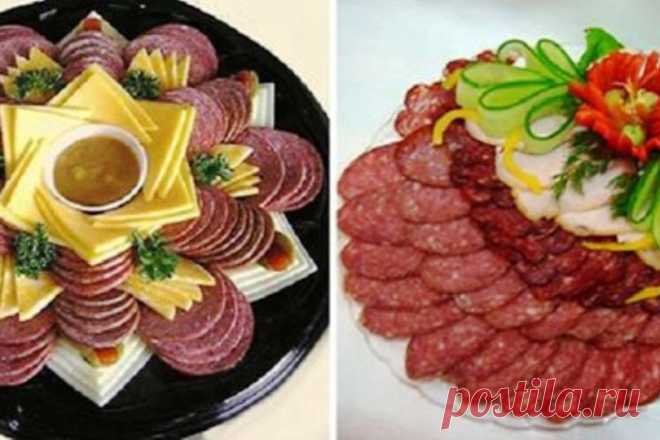 Красивое, но при этом простое оформление мясной нарезки 





Мясная нарезка это может быть не только вкусно, но и красиво. Чтобы праздничный стол выглядел оригинально, обычную нарезку из колбас, ветчины и других мясных продуктов, которые вам нравятся можн…