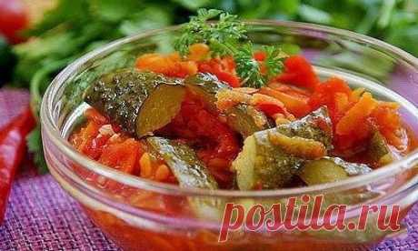 ЛЕЧО ИЗ ОГУРЦОВ НА ЗИМУ - невероятно вкусная заготовка!