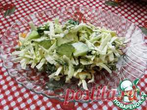 Любимый салат из капусты - кулинарный рецепт