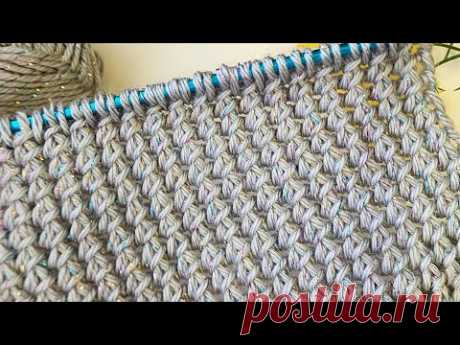 This Gorgeous Pattern Unveils Rows of Delicate Braids—So Simple and Stunning! ~ Tunisian Crochet