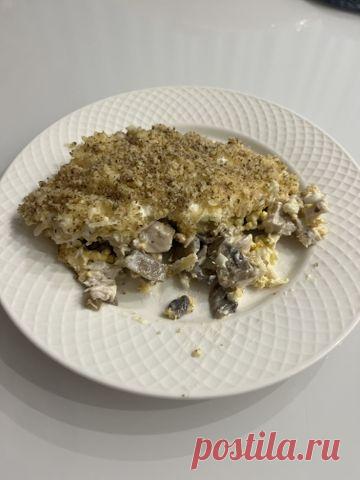 Салат «Дамский каприз» – пошаговый рецепт приготовления с фото Очень вкусный и нежный салат.