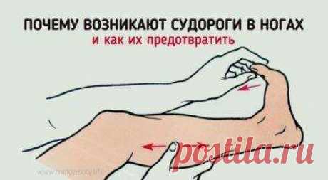Вот что важно знать, если у вас бывают судороги в ногах! | Люблю Себя