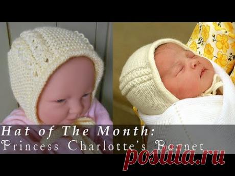 Hat of The Month | May 2015 | Princess Charlotte's Bonnet