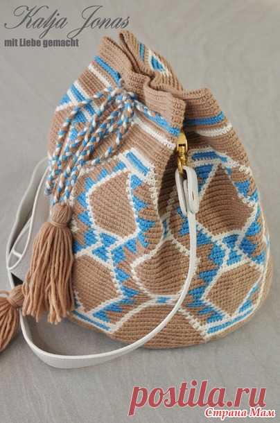 Mochila. Jacquard Hook - MK autore Katja Jonas. Discussione sulla LiveInternet - Servizio russo diari online