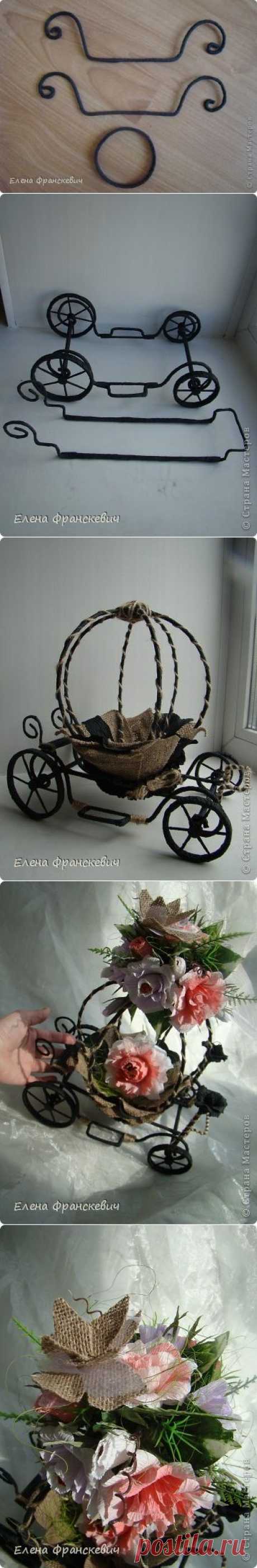 Карета в сказку. Мастер - класс.