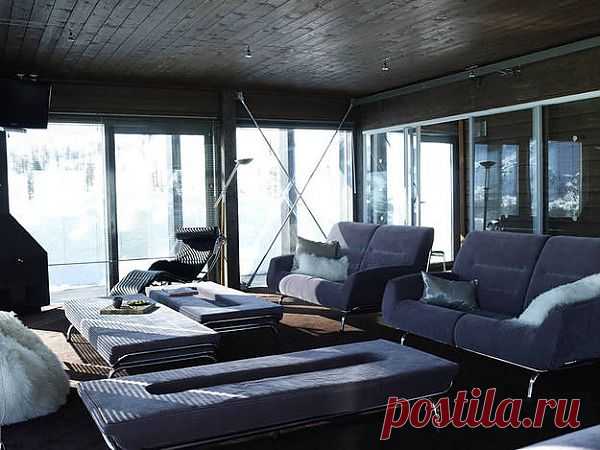 Дача в Альпах: минималистичное шале