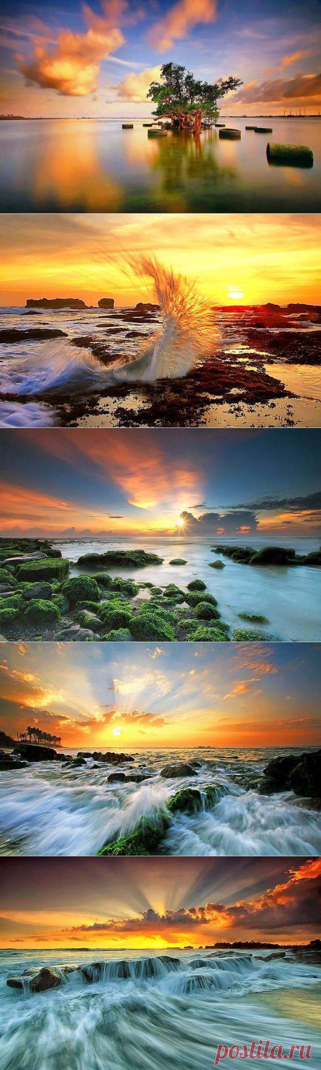 Потрясающие водные пейзажи от Agoes Antara.