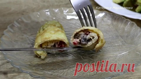 Язык можно проглотить! Закуска из пекинской капусты!