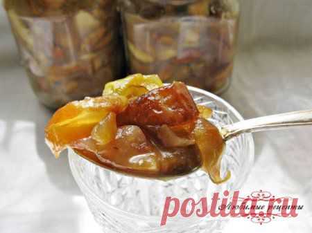 Яблочное варенье с шоколадом &raquo; Любимые рецепты