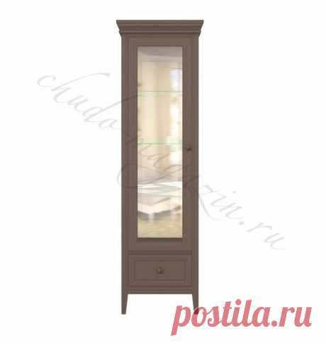 Витрина (L) коричневого цвета из массива бука /зеркало/ (Тесоро) купить по цене 79 240 руб. в Москве — интернет магазин chudo-magazin.ru