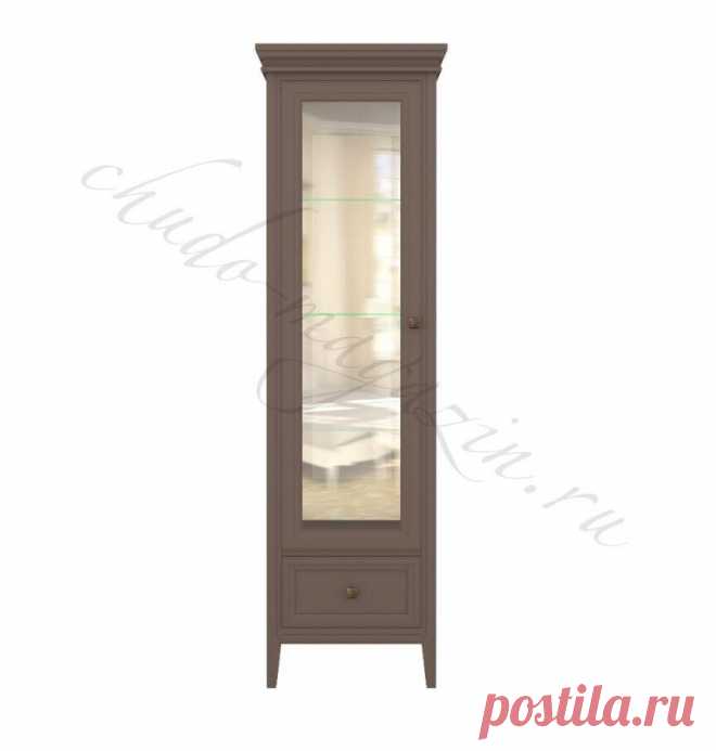 Витрина (L) коричневого цвета из массива бука /зеркало/ (Тесоро) купить по цене 79 240 руб. в Москве — интернет магазин chudo-magazin.ru