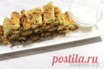 Закуска из кабачков. Вкусная, необычная закуска из кабачка с хрустящей корочкой)