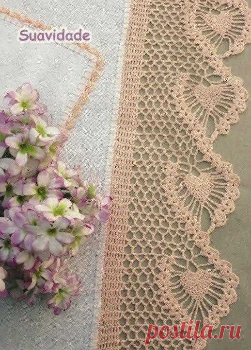 Кайма крючком