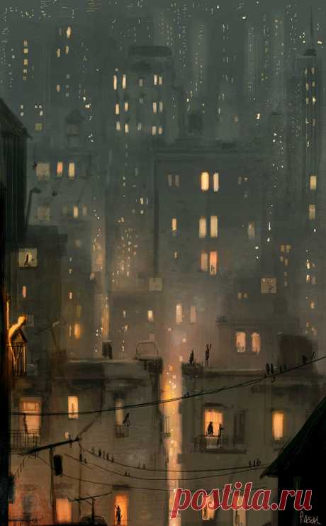 It s a hot night and I can t sleep. by PascalCampion on DeviantArt