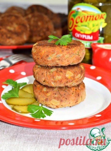 Биточки из картофеля и куриной печени - кулинарный рецепт