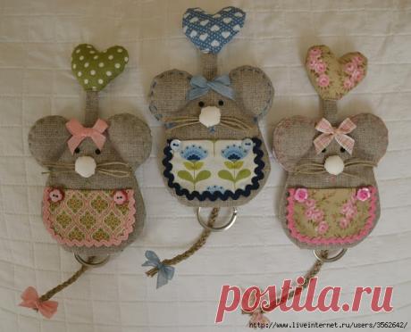 &quot;команда&quot; из мышей - брелки